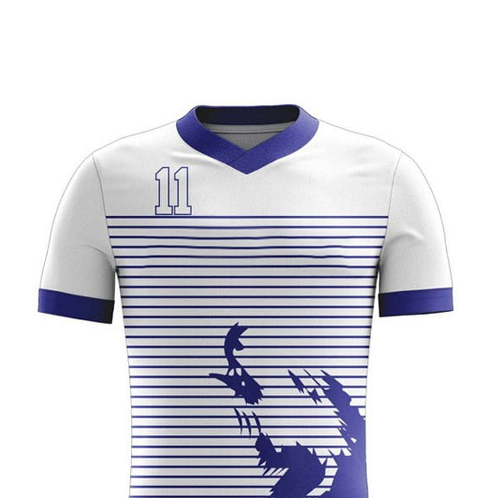 100% Polyester Breathable & Comfortable Soccer Uniforms