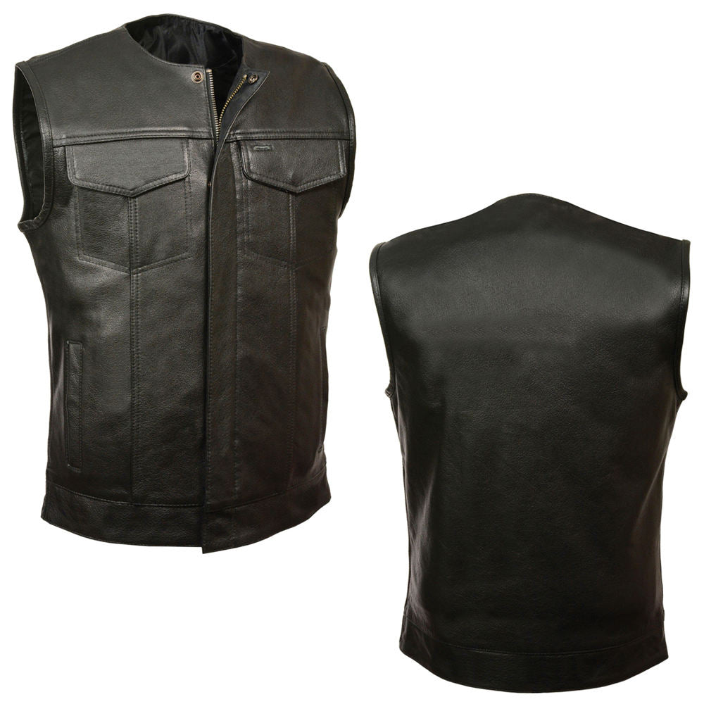 Premium Quality New Fashion New Design Breathable Leather Vest