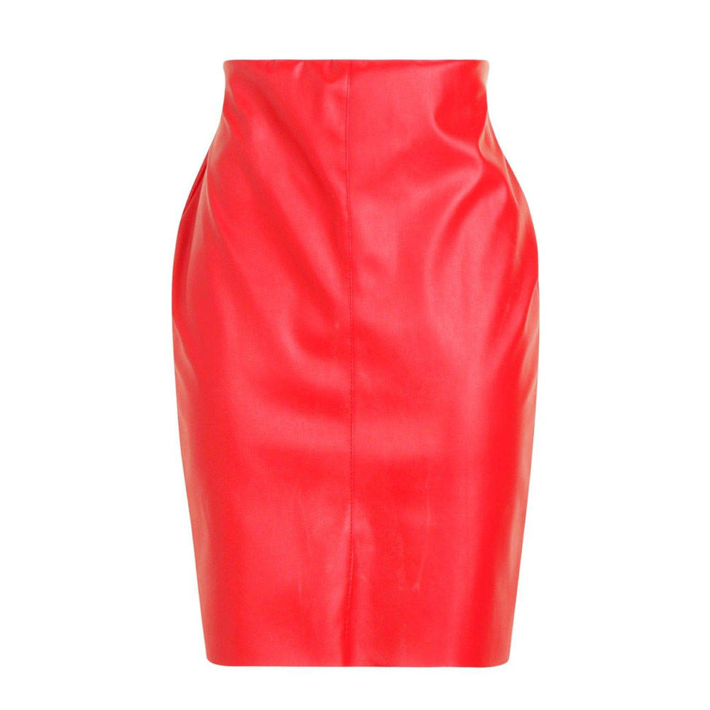 High Quality Genuine Leather Casual Short Sexy Women Mini Leather Skirts