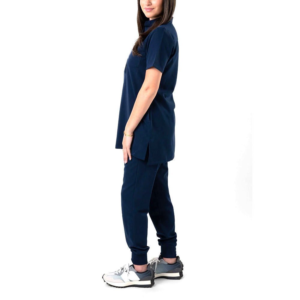 Latest Design Women's Stylish Medical Scrubs Nursing Uniform  Scrubs Uniform Set For Working