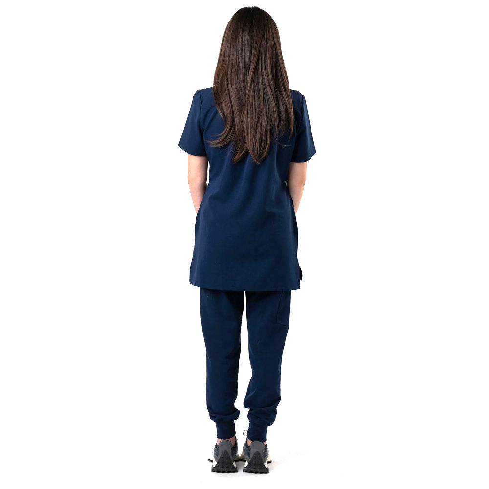 Latest Design Women's Stylish Medical Scrubs Nursing Uniform  Scrubs Uniform Set For Working