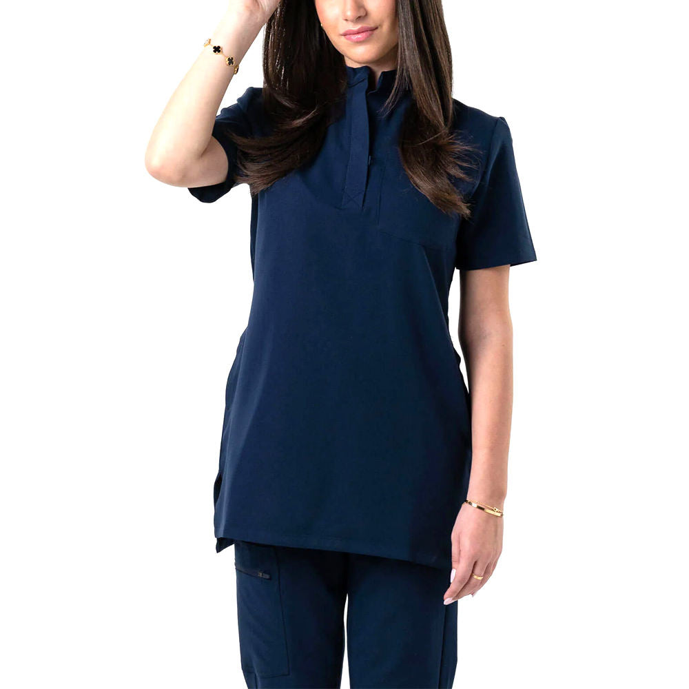 Latest Design Women's Stylish Medical Scrubs Nursing Uniform  Scrubs Uniform Set For Working