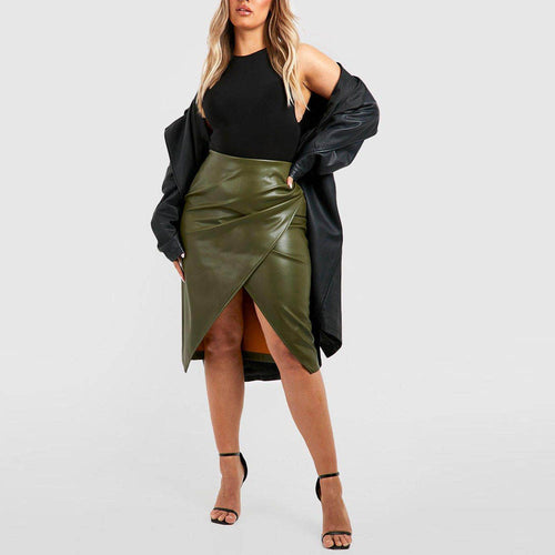 2026 Best Premium Quality Leather Skirts Women Leather Skirts