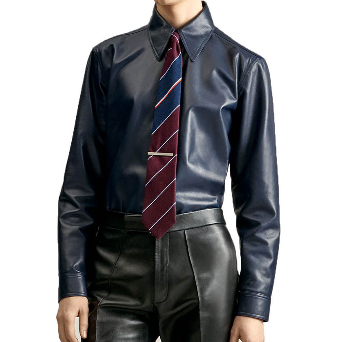 Premium Quality 100% Leather Men Shirts