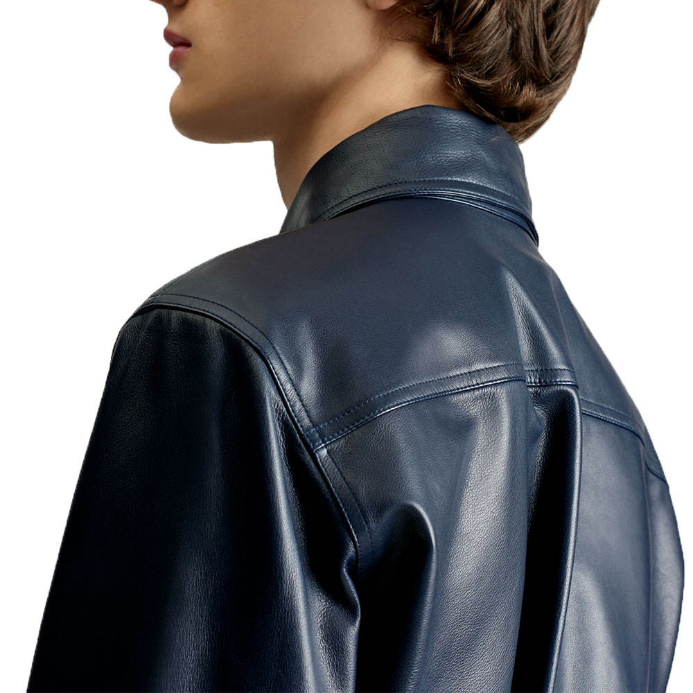 Premium Quality 100% Leather Men Shirts