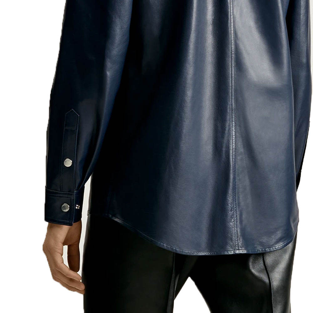 Premium Quality 100% Leather Men Shirts