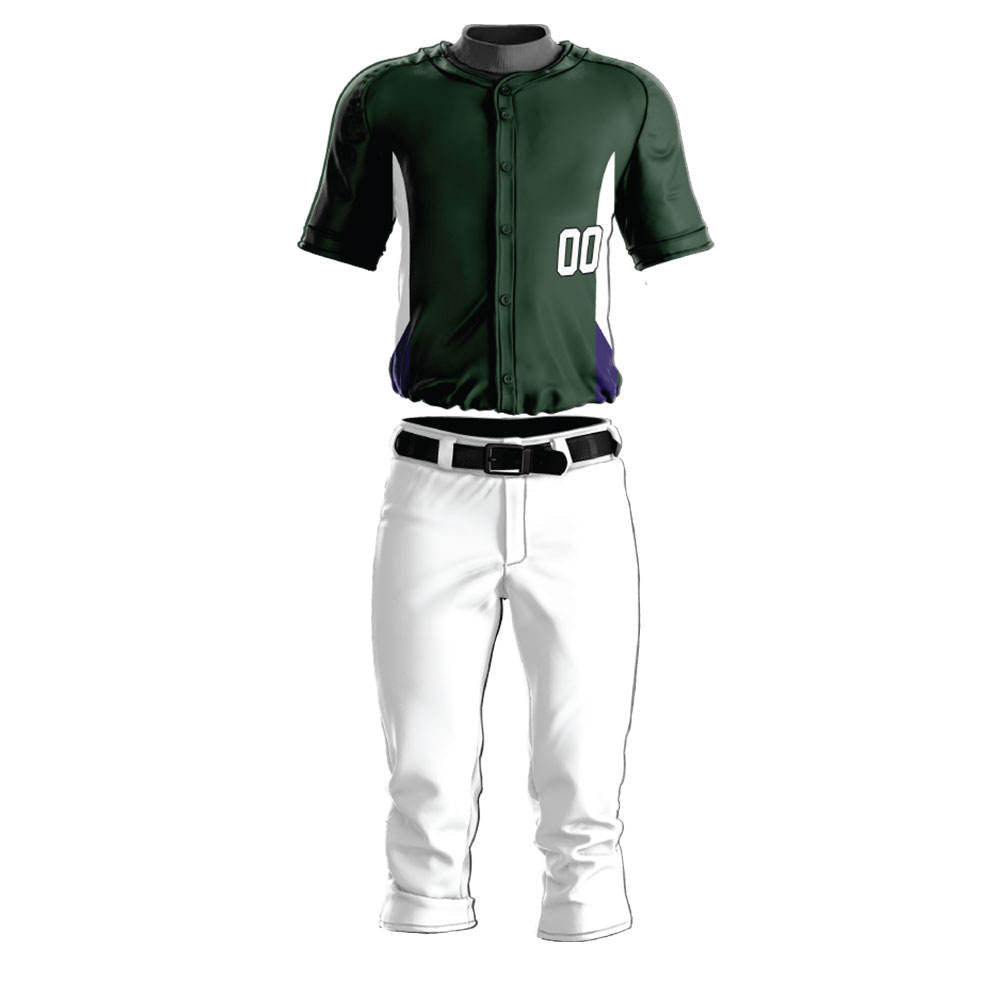 Breathable and Comfortable to Wear Baseball Uniform Set for Unisex