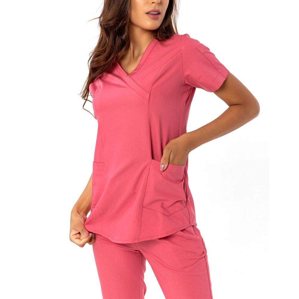 Summer Season Women Medical Nursing Scrubs Set Most Selling Product Doctor Uniforms Medical Nursing Scrubs Set For Sale