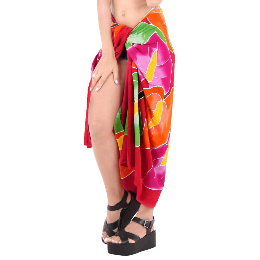 Summer Wear New Printed Beachwear Sarongs Swimsuit Cover Ups For Women New Fashion Ladies Beach Wrap Sarong