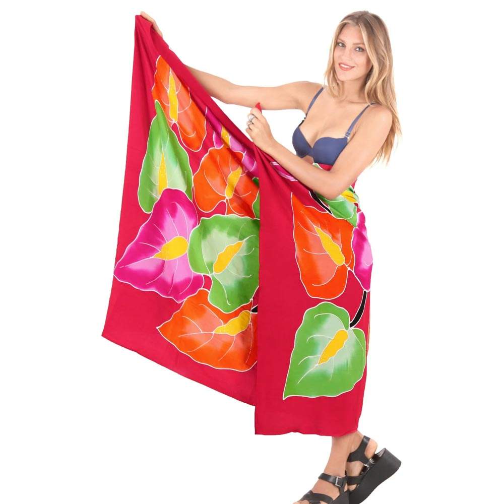 Summer Wear New Printed Beachwear Sarongs Swimsuit Cover Ups For Women New Fashion Ladies Beach Wrap Sarong