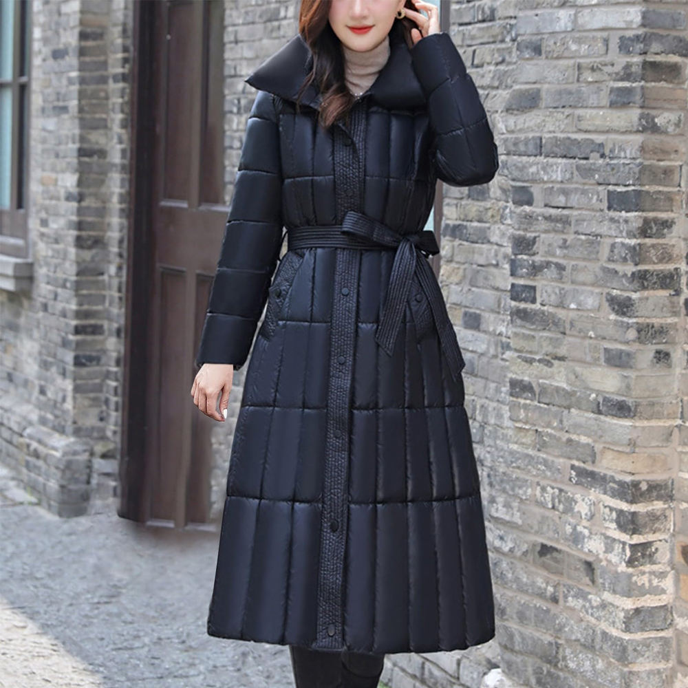 Breathable Long Puffer Jacket
