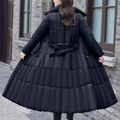 Breathable Long Puffer Jacket