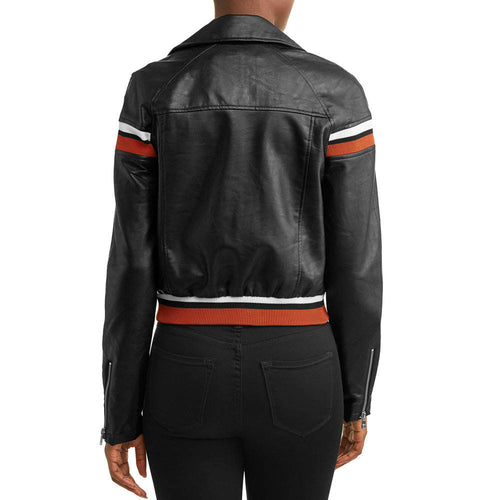 High Quality Ladies Fashion Leather Jackets  Women Genuine Leather Fashion Jacket