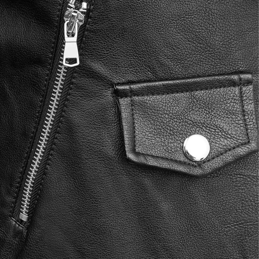 High Quality Ladies Fashion Leather Jackets  Women Genuine Leather Fashion Jacket