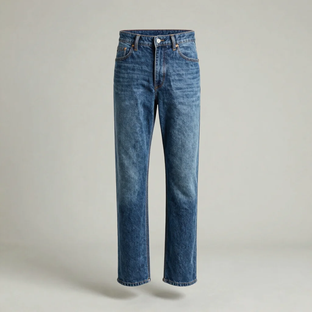 Straight Fit Denim