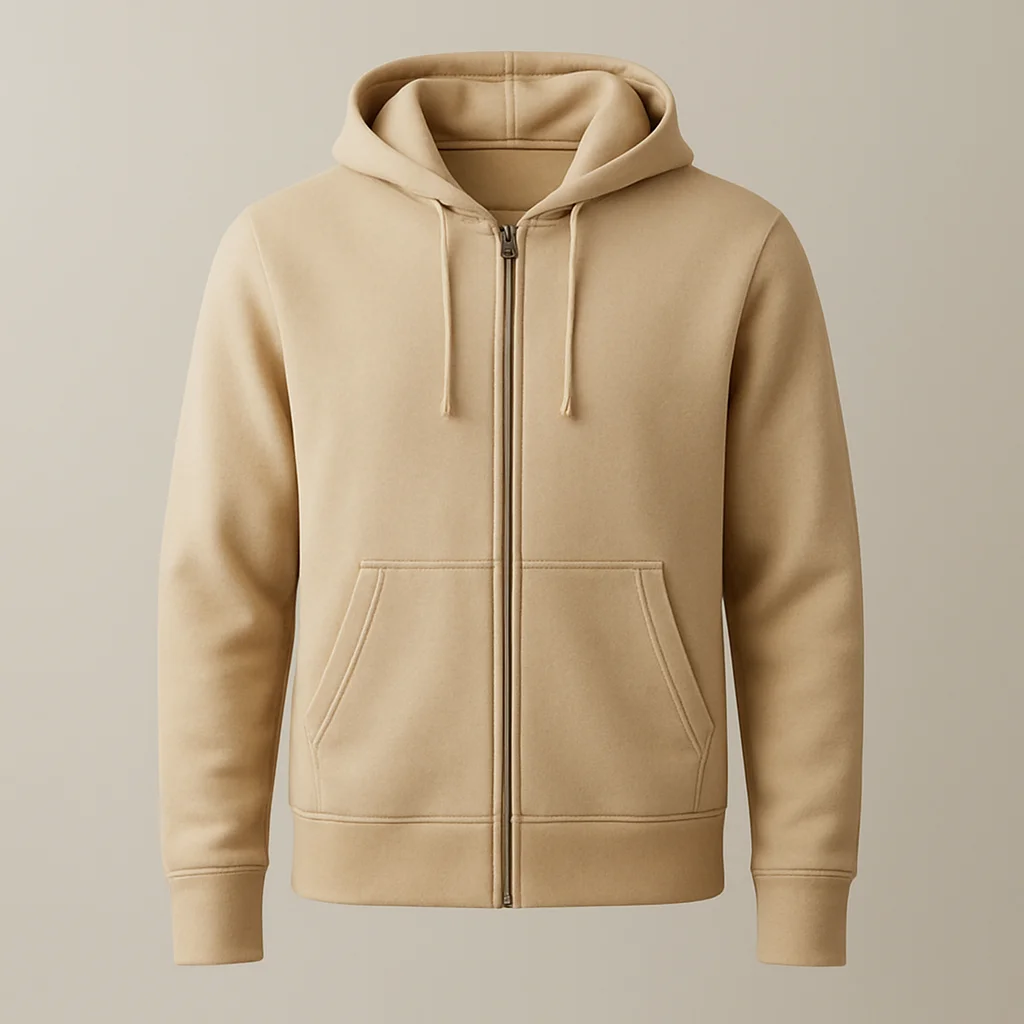 Loopback Zip Hoodie